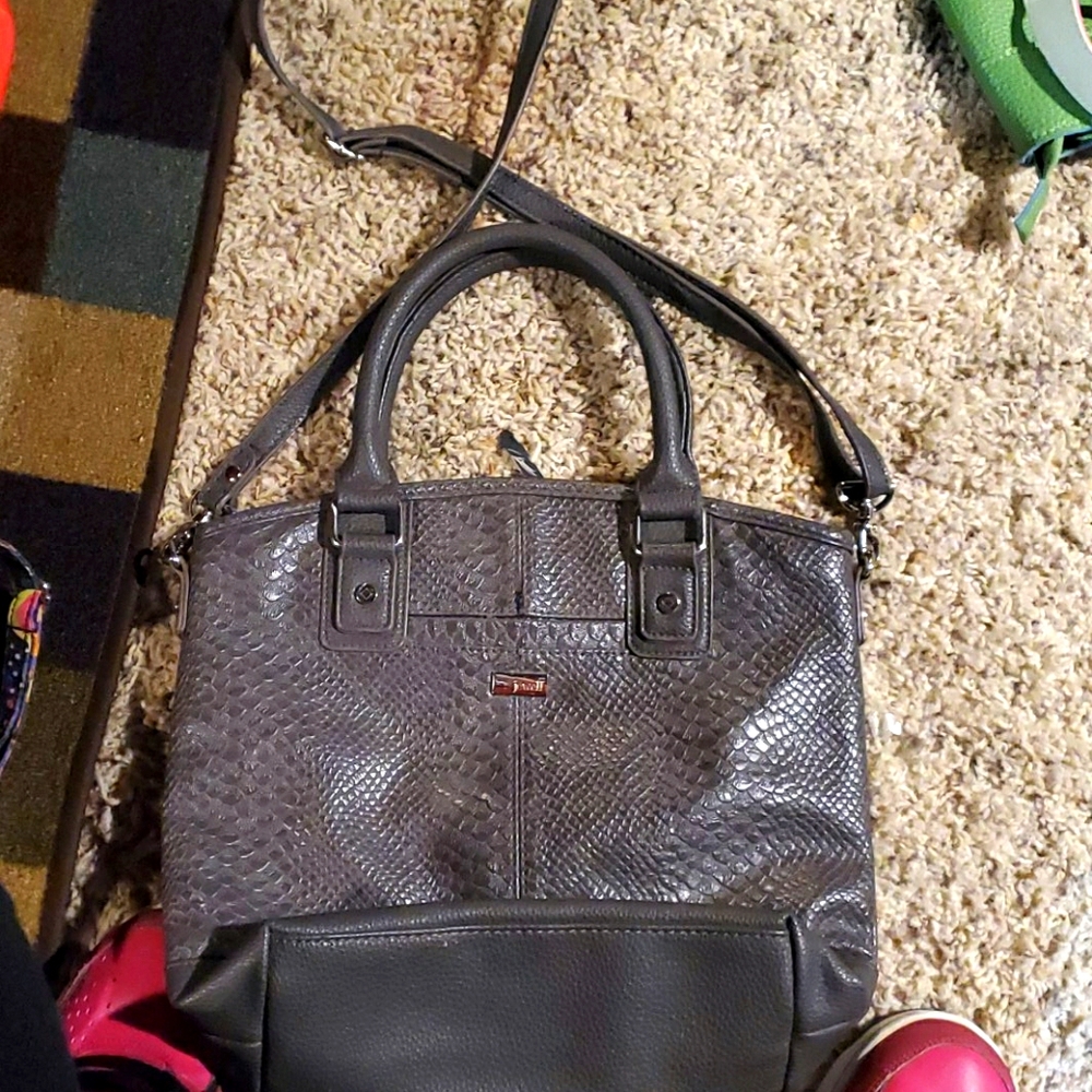 Jewell Snake Skin crossbody purse
